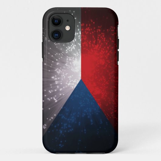 Č eská republika Tsjechische vlag Case-Mate iPhone Case (Achterkant)