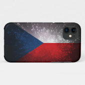 Č eská republika Tsjechische vlag Case-Mate iPhone Case (Achterkant (horizontaal))