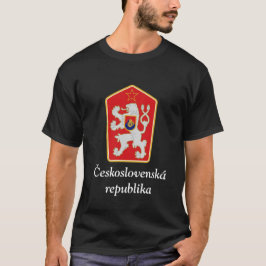 Č eskoslovenská republika - Tsjechoslowakije T-Shi T-shirt