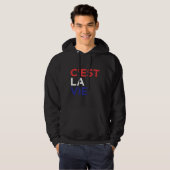 C Est La Vie French Hoodie (Voorkant volledig)
