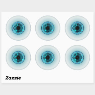 C_EYE_BERNETIC - RONDE STICKER