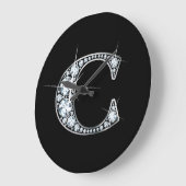 C Faux- het Monogram van de "Diamant" Grote Klok (Hoek)