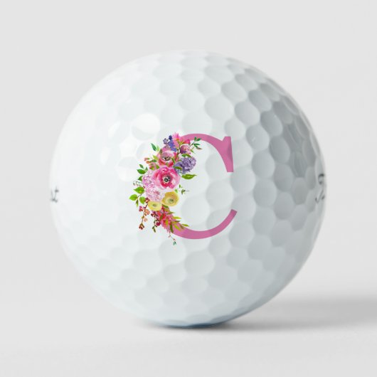 C Floral Golfballen (Voorkant)