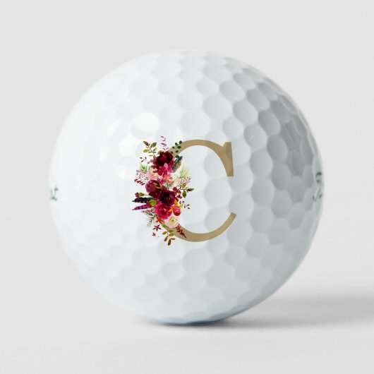 C Floral Golfballen (Voorkant)