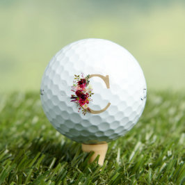 C Floral Golfballen