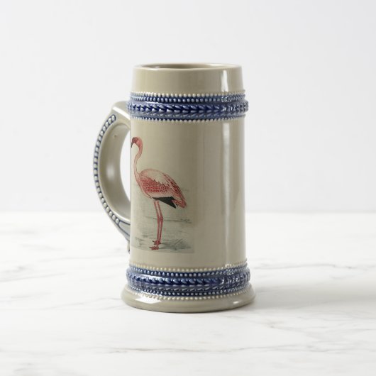 C G Finch-Davies Flamingo Bierpul (Voorkant links)