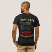 C.H.A.O.S. Ransom T-shirt (Achterkant volledig)