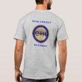 C & H Crew- "STICKMAN" T-shirt (Achterkant)
