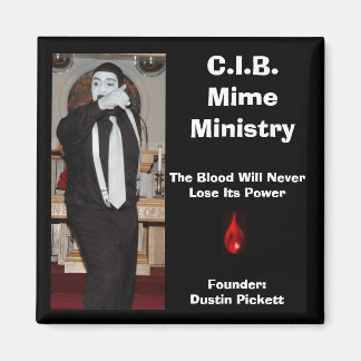 C.I.B. Mime Ministry Magneet