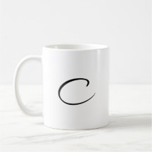 C initiaal Accent Coffee Mok-Moederdag Gift-Gift