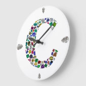 C Initiaal Gem-ontwerp Grote Klok (Hoek)