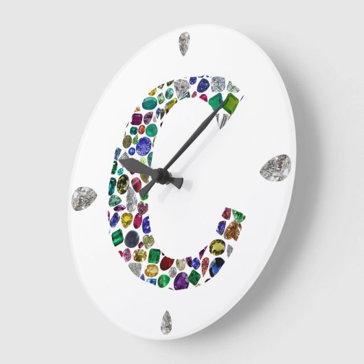 C Initiaal Gem-ontwerp Grote Klok (Hoek)