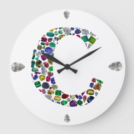 C Initiaal Gem-ontwerp Grote Klok