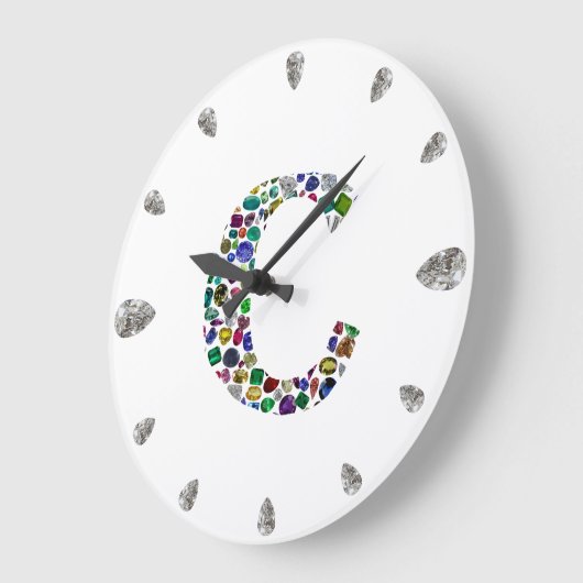 C Initiaal Gem-ontwerp Grote Klok (Hoek)