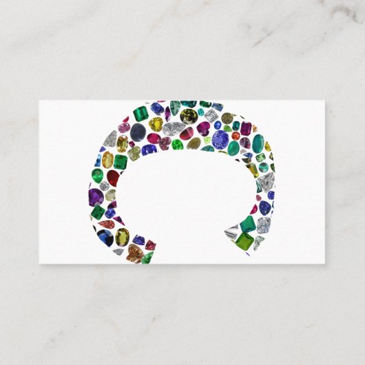 C Initiaal Gem-ontwerp Visitekaartje (Achterkant)