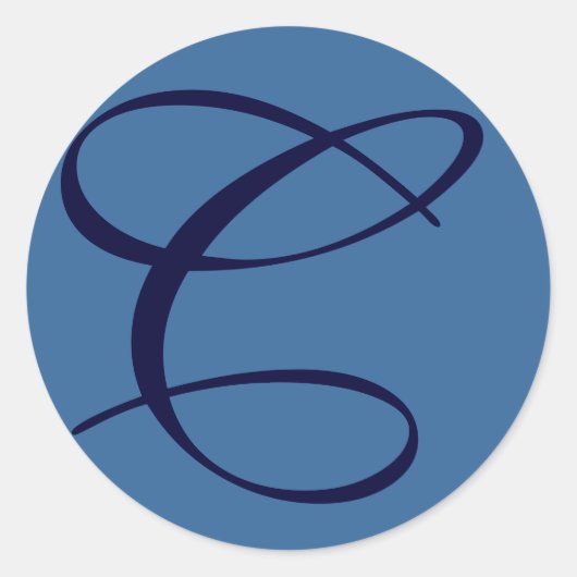 C INITIALEN STICKER (Voorkant)
