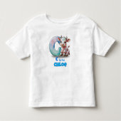 C is for Chloe –Personalized Kids’ T-Shirt with C (Voorkant)