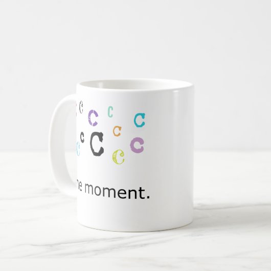 C is het moment koffiemok (Voorkant links)