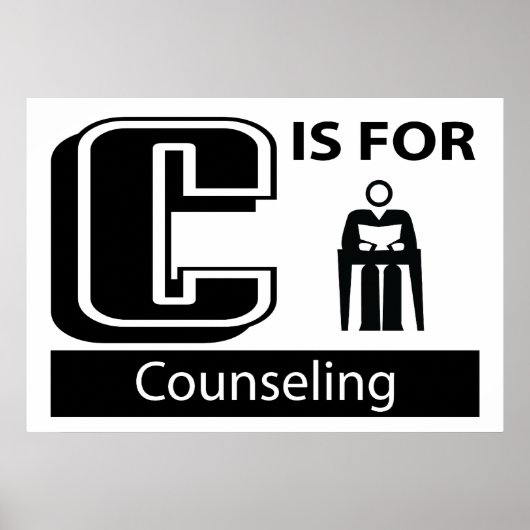 C is voor advies poster (Voorkant)