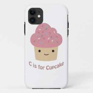 C is voor cakeekhoorn iPhone 11 hoesje