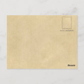 C is voor Camel - Alphabet Animal Briefkaart (Achterkant)