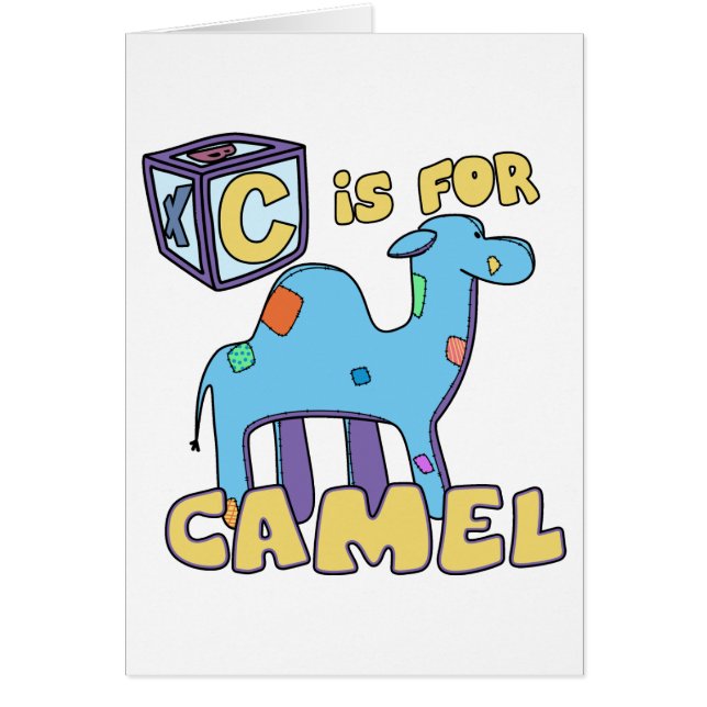 C is voor Camel Card (Voorkant)