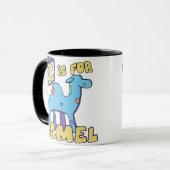 C is voor Camel Mok (Voorkant links)