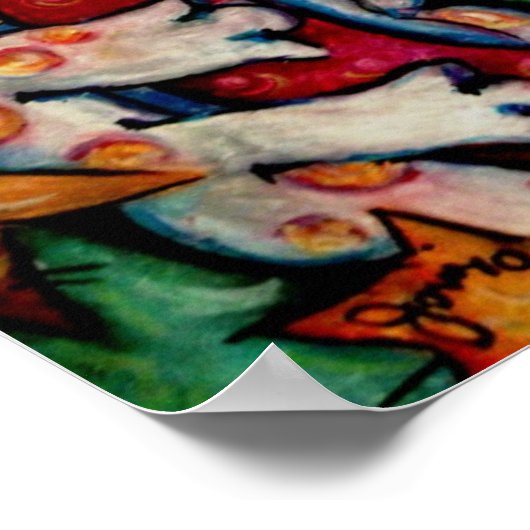 C is voor Caterpijler Poster (Hoek)