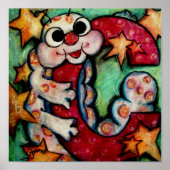 C is voor Caterpijler Poster (Voorkant)