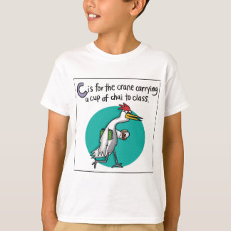 C is voor Chai Kinder T-shirt