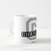 C is voor Charlie Koffiemok (Voorkant links)