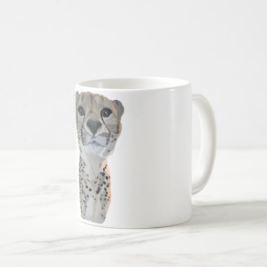 C is voor Cheetah Koffiemok (Voorkant rechts)