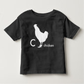 C is voor Chicken Kinder Shirts (Voorkant)