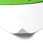 C is voor Cookie Alfabet Letter Chocolate Chip Poster (Hoek)