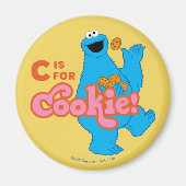C is voor Cookie Magneet (Voorkant)