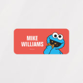 C is voor Cookie Monster | Jouw namen toevoegen Labels (Design 1)