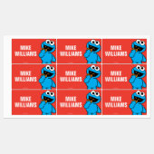 C is voor Cookie Monster | Jouw namen toevoegen Labels (Vel)