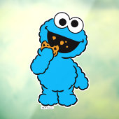 C is voor Cookie Monster Raamsticker (Vel 3)