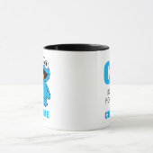 C is voor Cookie Monster | Voeg je naam toe Mok (Midden)