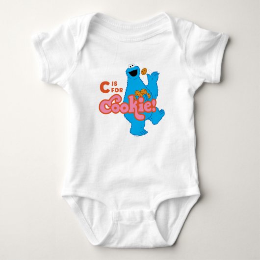 C is voor Cookie Romper (Voorkant)