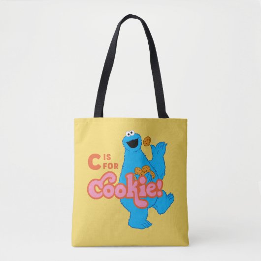C is voor Cookie Tote Bag (Voorkant)