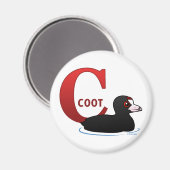 C is voor Coot Magneet (Voorkant / Achterkant)