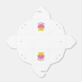 C is voor Cupcake Bedankdoosjes (Uitgevouwen)