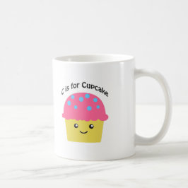 C is voor Cupcake Koffiemok