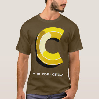 C is voor de bemanning t-shirt