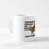 C is voor het Capybara Koffiemok (Voorkant links)