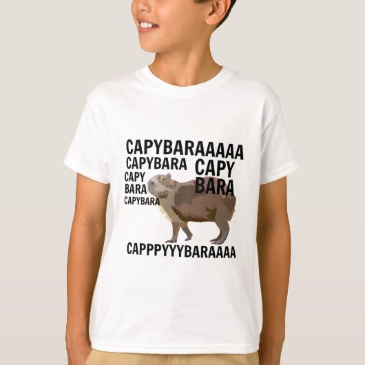C is voor het Capybara T-shirt (Voorkant)