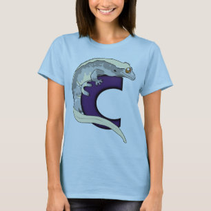C is voor het Shirt Crested Gecko