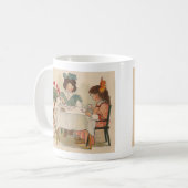C is voor kat koffiemok (Voorkant links)