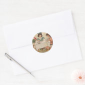 C is voor katten ronde sticker (Envelop)